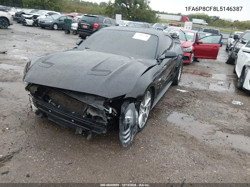2020 FORD MUSTANG VIN 1FA6P8CF8L5146387 — фото 2