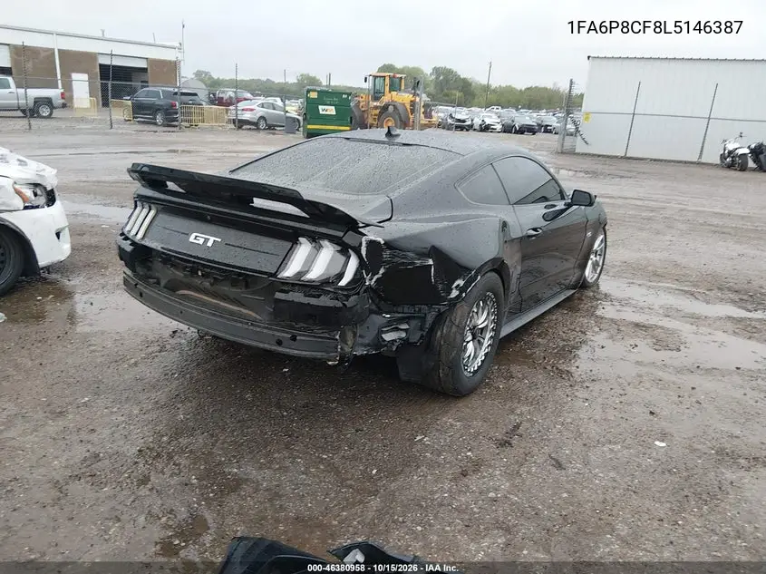 2020 FORD MUSTANG VIN 1FA6P8CF8L5146387 — фото 4