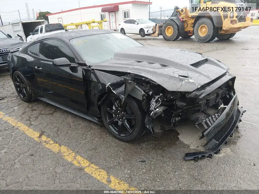 FORD MUSTANG 2020, VIN 1FA6P8CFXL5179147