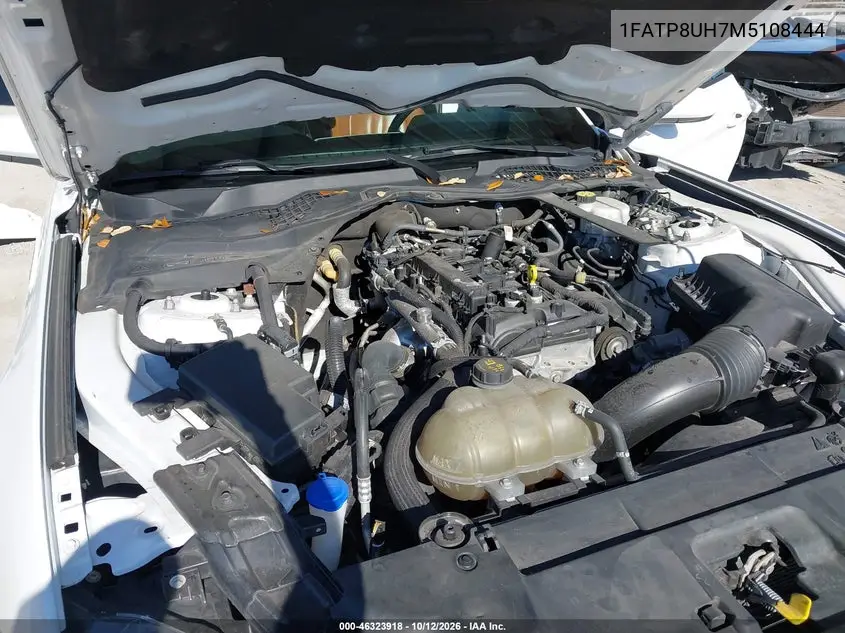 2021 FORD MUSTANG VIN 1FATP8UH7M5108444 — фото 10