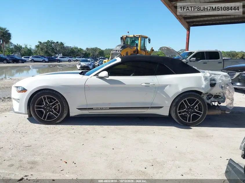 2021 FORD MUSTANG VIN 1FATP8UH7M5108444 — фото 15