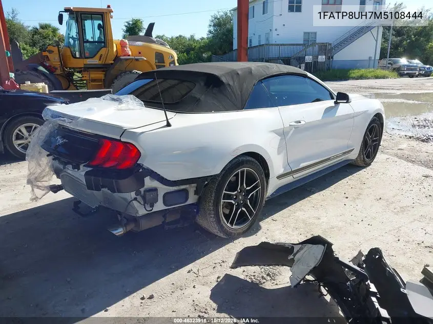 2021 FORD MUSTANG VIN 1FATP8UH7M5108444 — фото 4