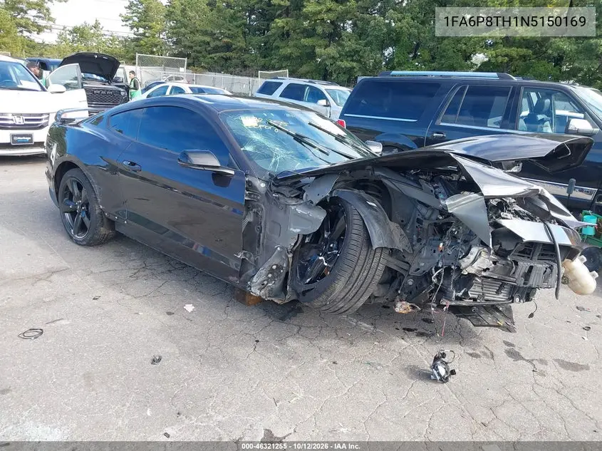 FORD MUSTANG 2022, VIN 1FA6P8TH1N5150169