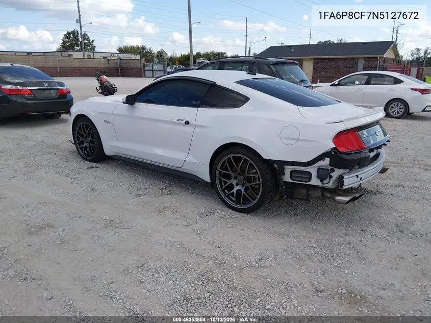 2022 FORD MUSTANG VIN 1FA6P8CF7N5127672 — фото 3