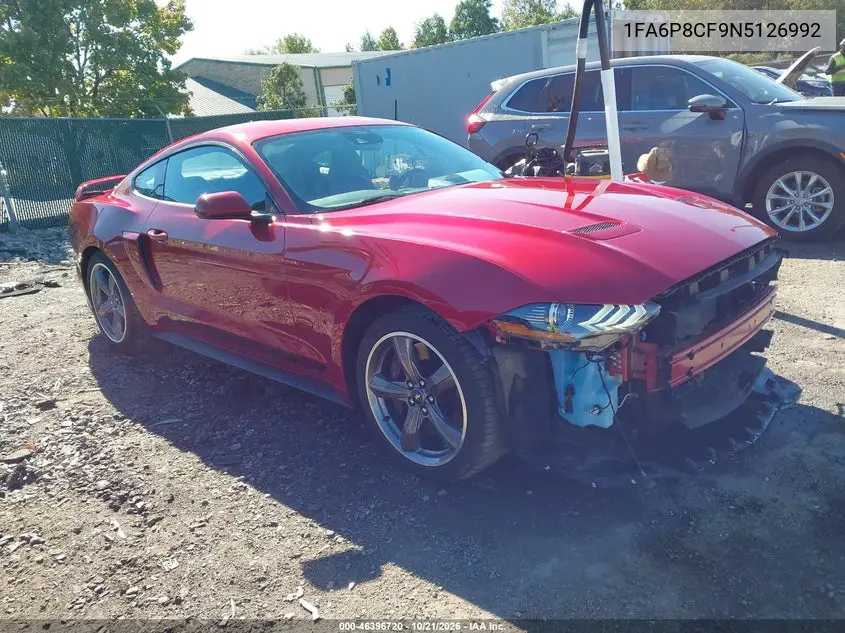 FORD MUSTANG 2022, VIN 1FA6P8CF9N5126992