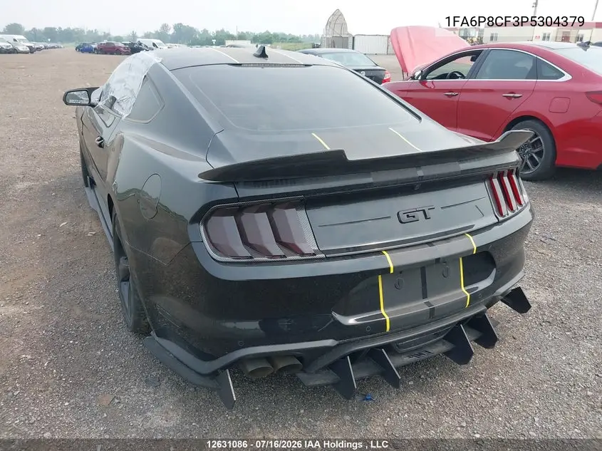 2023 FORD MUSTANG VIN 1FA6P8CF3P5304379 — фото 3