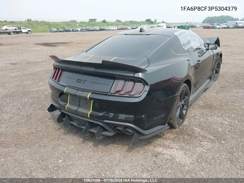 2023 FORD MUSTANG VIN 1FA6P8CF3P5304379 — фото 4