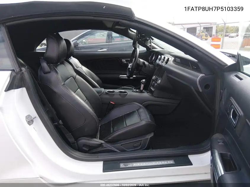 2023 FORD MUSTANG VIN 1FATP8UH7P5103359 — фото 5