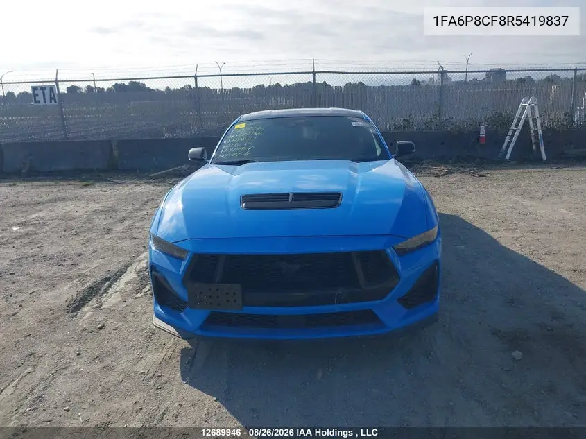 2024 FORD MUSTANG VIN 1FA6P8CF8R5419837 — фото 11