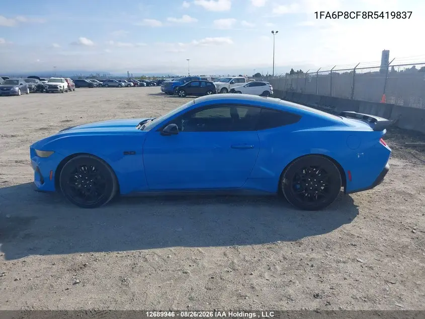 2024 FORD MUSTANG VIN 1FA6P8CF8R5419837 — фото 13