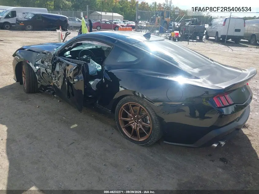 2024 FORD MUSTANG VIN 1FA6P8CF2R5406534 — фото 3