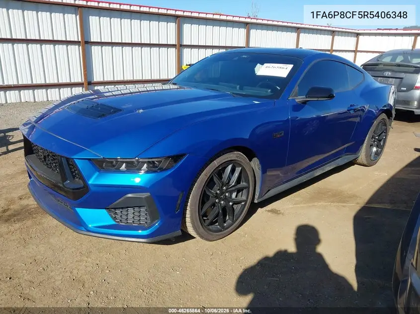 2024 FORD MUSTANG VIN 1FA6P8CF5R5406348 — фото 2