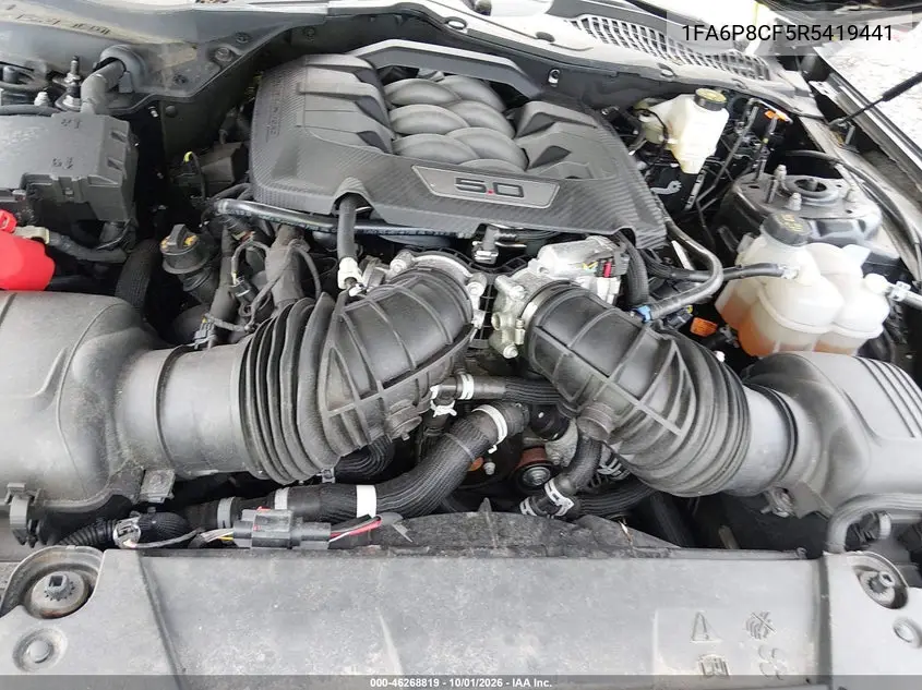 2024 FORD MUSTANG VIN 1FA6P8CF5R5419441 — фото 10