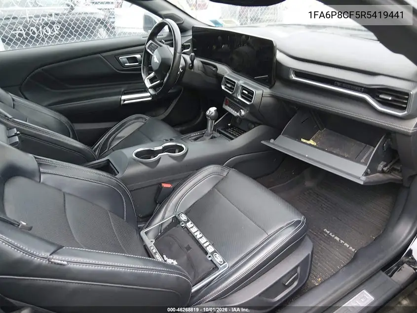 2024 FORD MUSTANG VIN 1FA6P8CF5R5419441 — фото 5