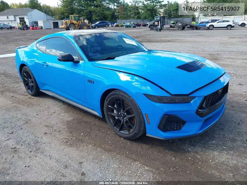 FORD MUSTANG 2024, VIN 1FA6P8CF5R5415907