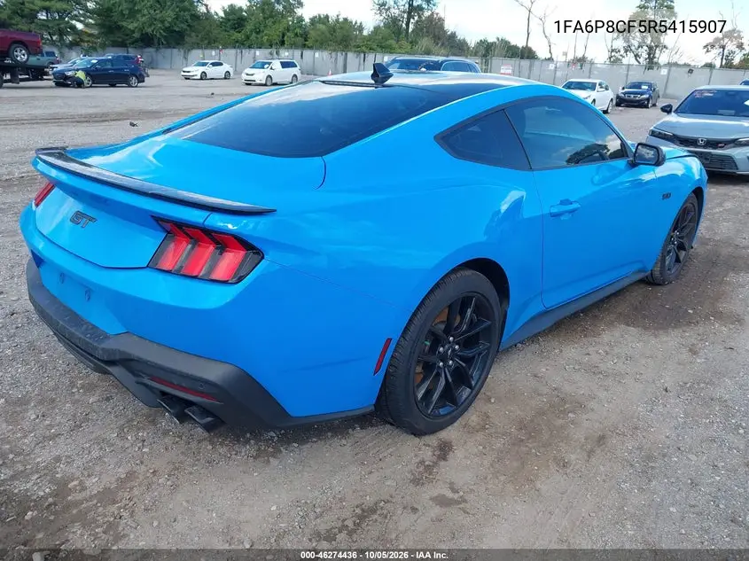 2024 FORD MUSTANG VIN 1FA6P8CF5R5415907 — фото 4
