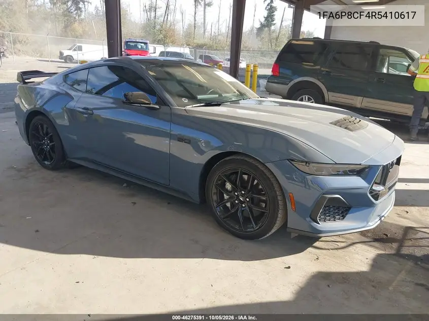 FORD MUSTANG 2024, VIN 1FA6P8CF4R5410617