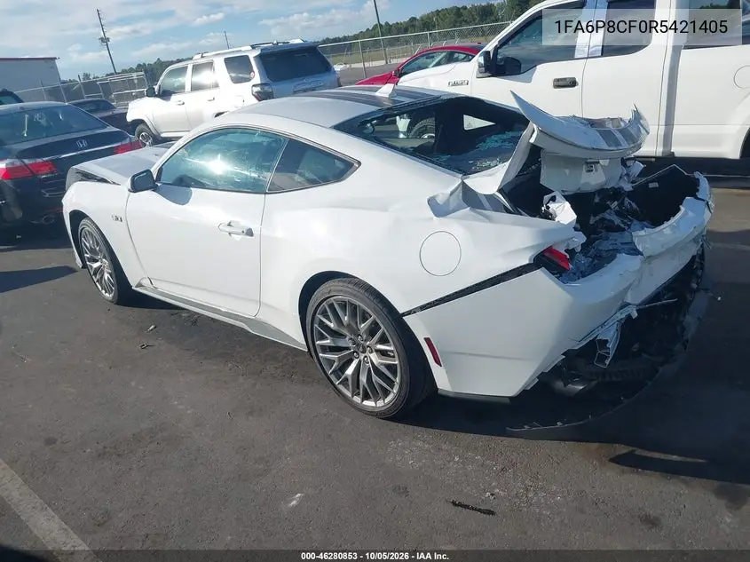 2024 FORD MUSTANG VIN 1FA6P8CF0R5421405 — фото 3