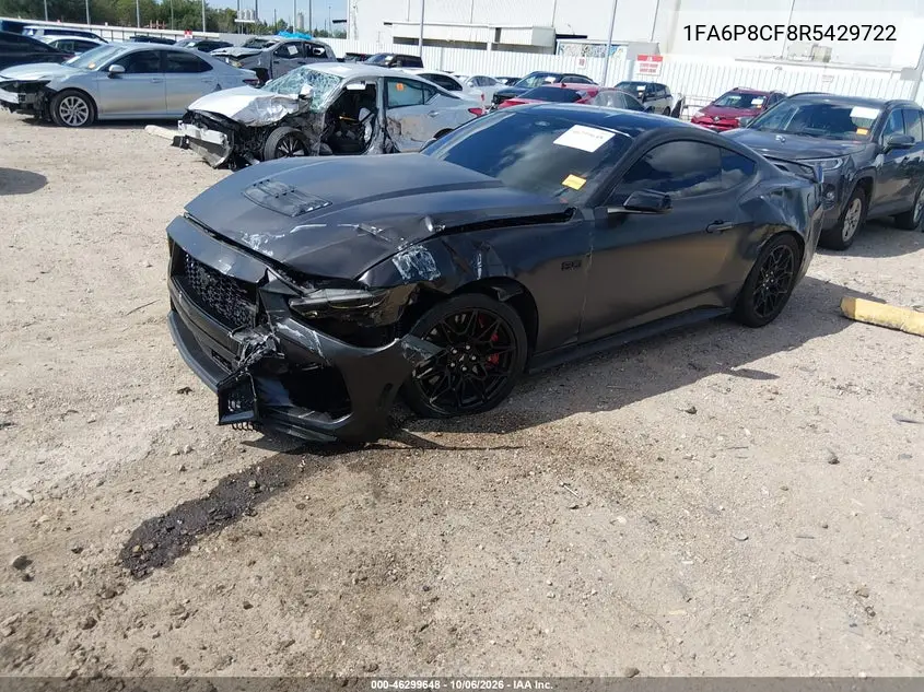 2024 FORD MUSTANG VIN 1FA6P8CF8R5429722 — фото 2