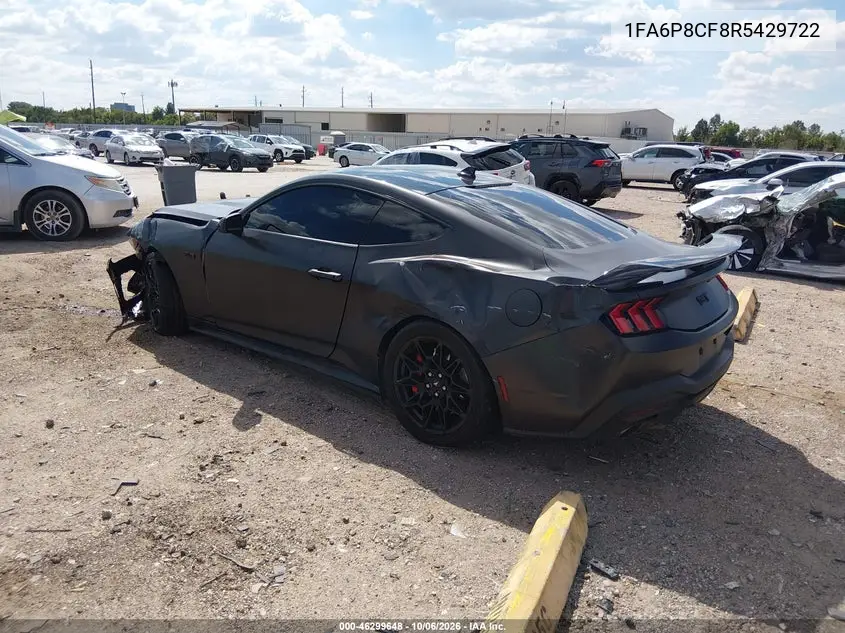 2024 FORD MUSTANG VIN 1FA6P8CF8R5429722 — фото 3