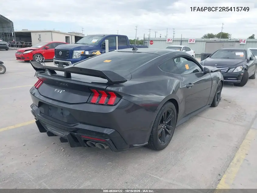 2024 FORD MUSTANG VIN 1FA6P8CF2R5415749 — фото 4