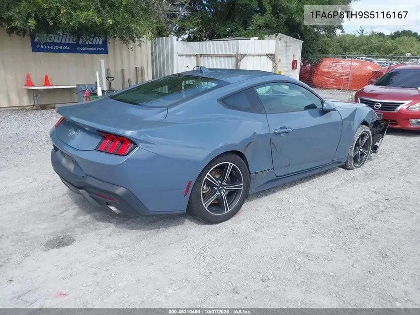 2025 FORD MUSTANG VIN 1FA6P8TH9S5116167 — фото 4