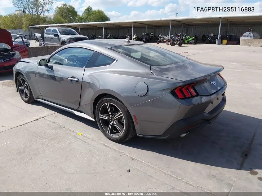 2025 FORD MUSTANG VIN 1FA6P8TH2S5116883 — фото 3