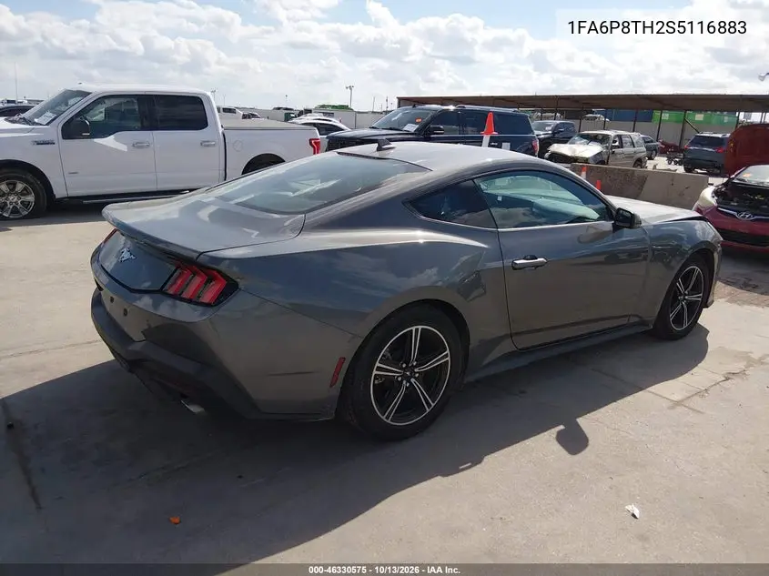 2025 FORD MUSTANG VIN 1FA6P8TH2S5116883 — фото 4