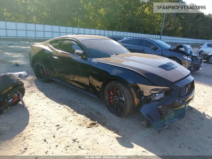 FORD MUSTANG 2026, VIN 1FA6P8CF9T5403895