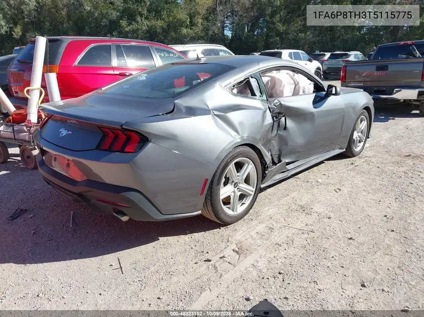 2026 FORD MUSTANG VIN 1FA6P8TH3T5115775 — фото 4
