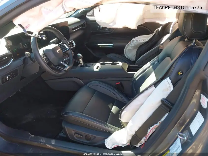 2026 FORD MUSTANG VIN 1FA6P8TH3T5115775 — фото 5