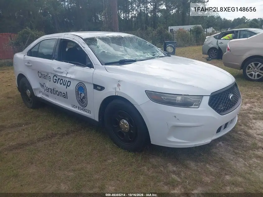 FORD POLICE 2014, VIN 1FAHP2L8XEG148656