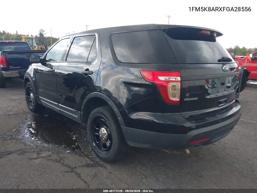 2015 FORD POLICE VIN 1FM5K8ARXFGA28556 — фото 3