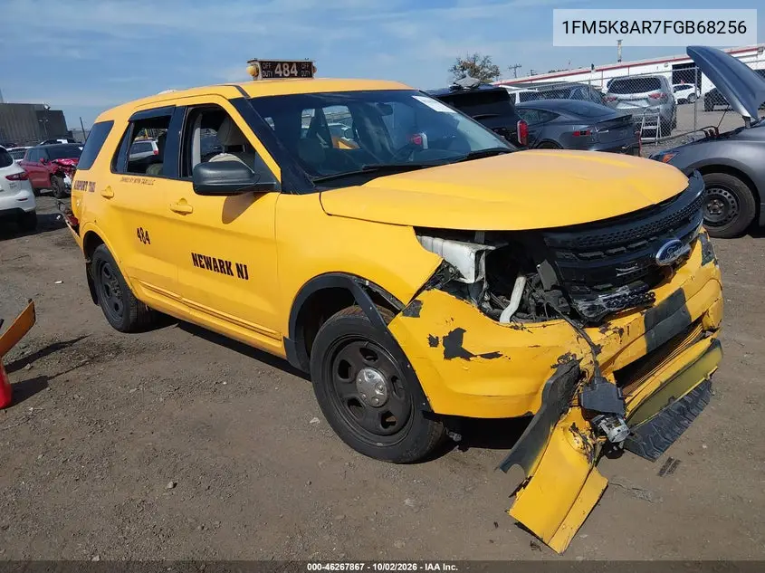 FORD POLICE 2015, VIN 1FM5K8AR7FGB68256