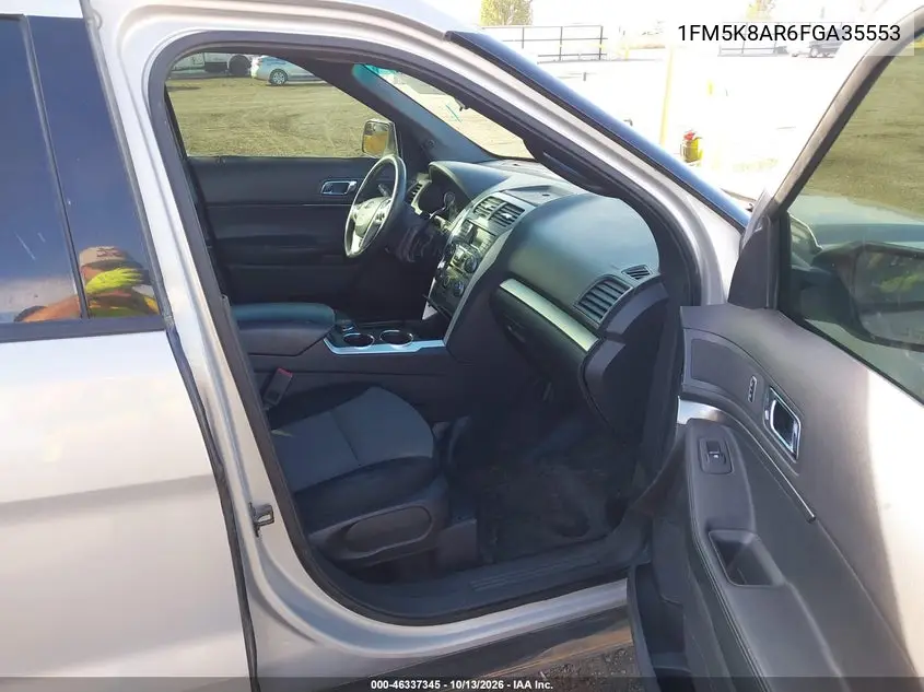 2015 FORD POLICE VIN 1FM5K8AR6FGA35553 — фото 5
