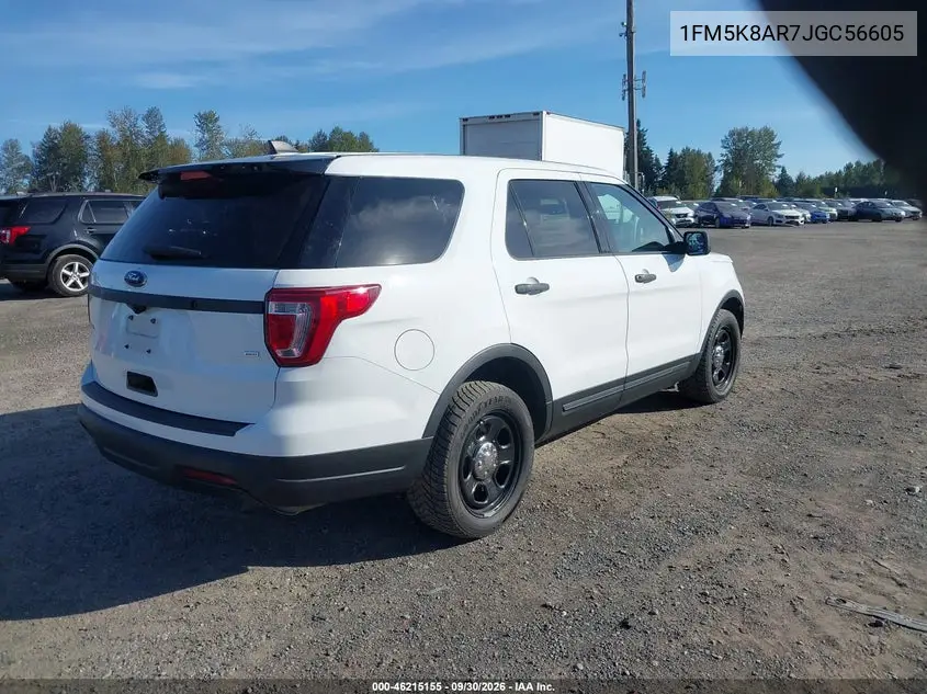 2018 FORD POLICE VIN 1FM5K8AR7JGC56605 — фото 4