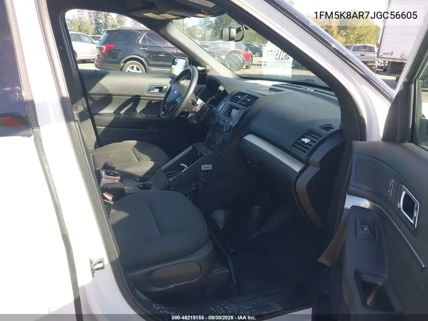 2018 FORD POLICE VIN 1FM5K8AR7JGC56605 — фото 5