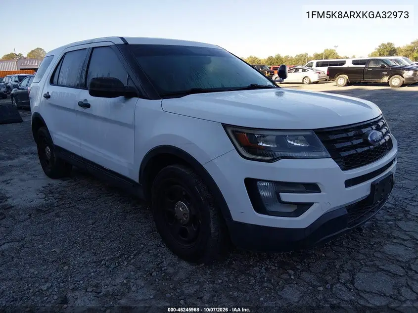 FORD POLICE 2019, VIN 1FM5K8ARXKGA32973