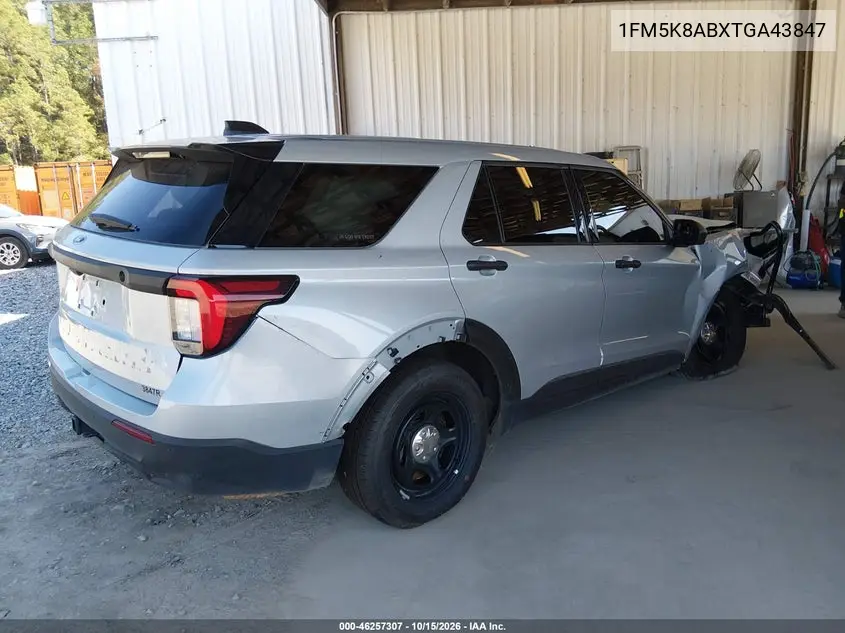 2026 FORD POLICE VIN 1FM5K8ABXTGA43847 — фото 4