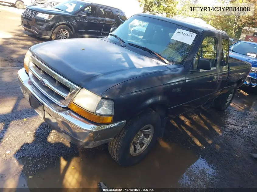 2000 FORD RANGER VIN 1FTYR14C3YPB84808 — фото 2