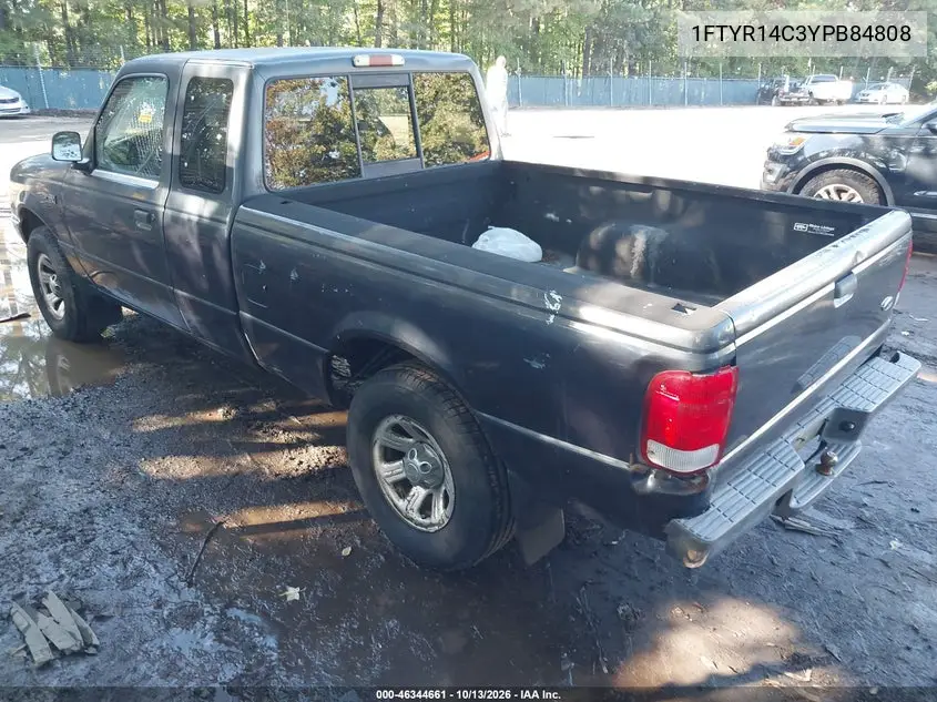 2000 FORD RANGER VIN 1FTYR14C3YPB84808 — фото 3