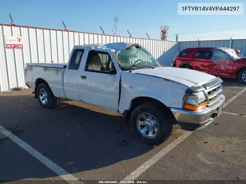 FORD RANGER 2000, VIN 1FTYR14V4YPA44297