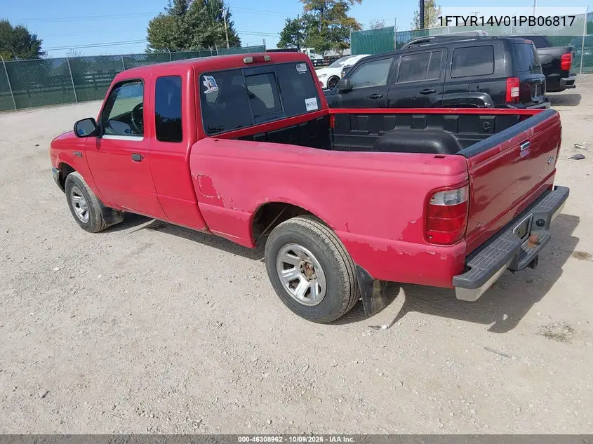 2001 FORD RANGER VIN 1FTYR14V01PB06817 — фото 3