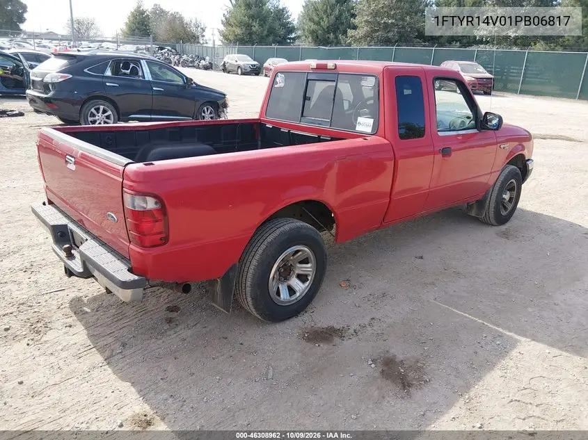 2001 FORD RANGER VIN 1FTYR14V01PB06817 — фото 4