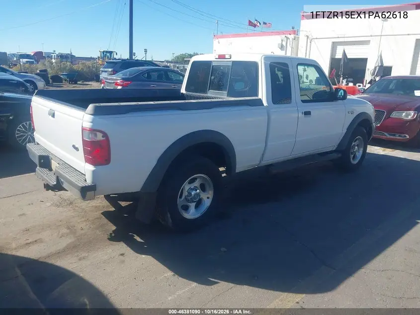 FORD RANGER 2001, VIN 1FTZR15EX1PA62618