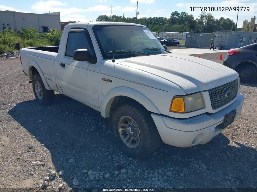 FORD RANGER 2002, VIN 1FTYR10U52PA99779
