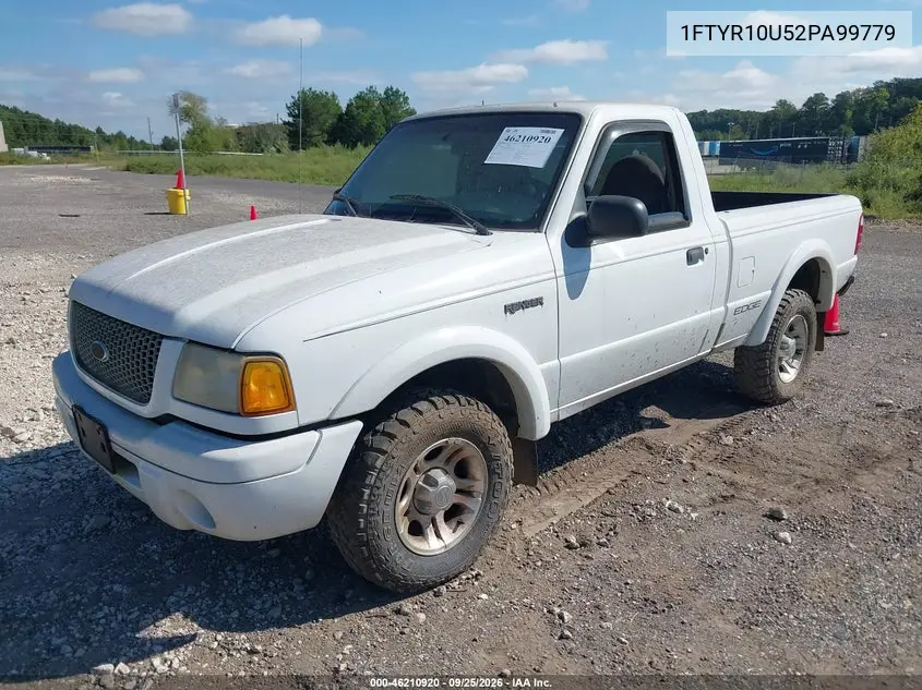 2002 FORD RANGER VIN 1FTYR10U52PA99779 — фото 2