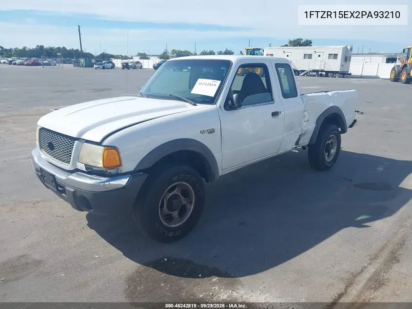2002 FORD RANGER VIN 1FTZR15EX2PA93210 — фото 2