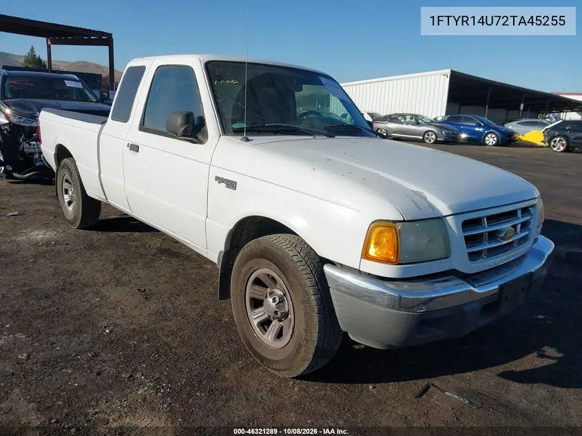 FORD RANGER 2002, VIN 1FTYR14U72TA45255