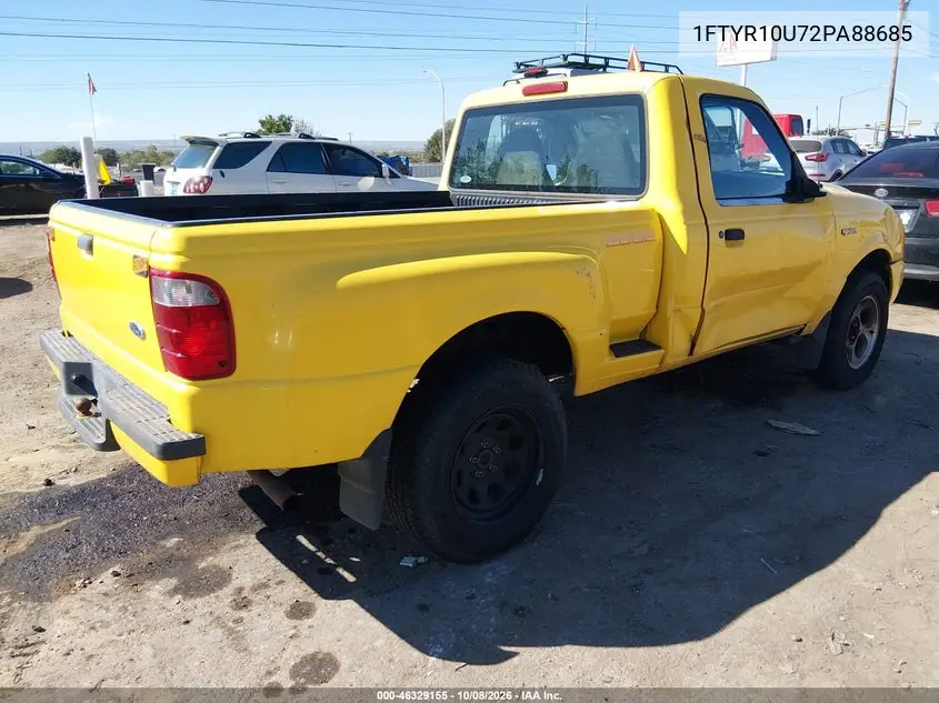 2002 FORD RANGER VIN 1FTYR10U72PA88685 — фото 4